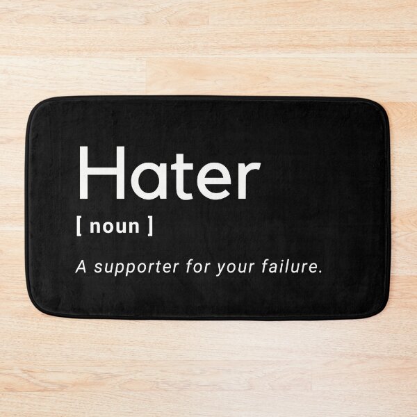 Item preview, Hater definition designed and sold by Amine-Creation.