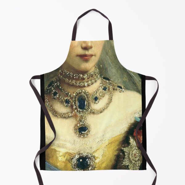Item preview, Gorgeous Renaissance Painting of a Bejeweled Necklace designed and sold by Bellathewilde.