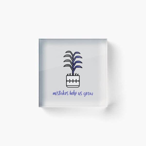 Item preview, Mistakes Help Us Grow designed and sold by art-fox.