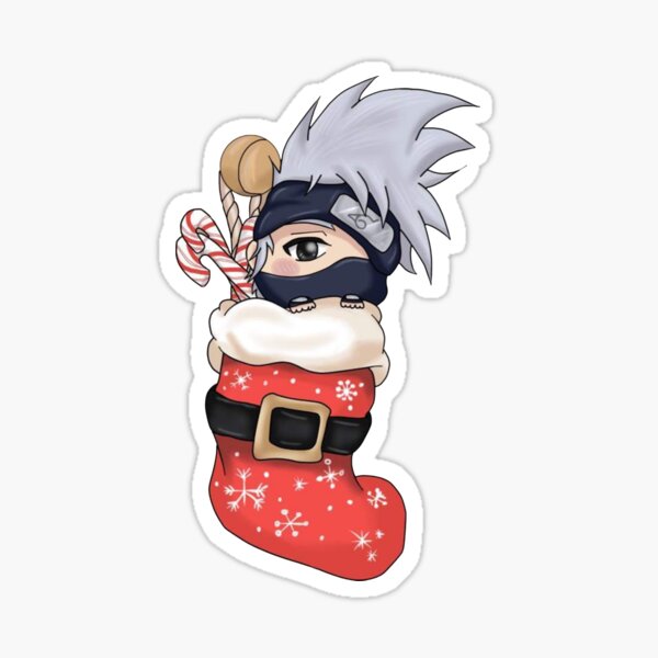 Weihnachtsanime Sticker