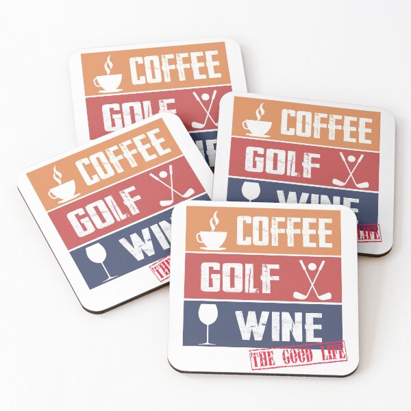 Item preview, Coffee Golf Wine designed and sold by RicaGraphic.