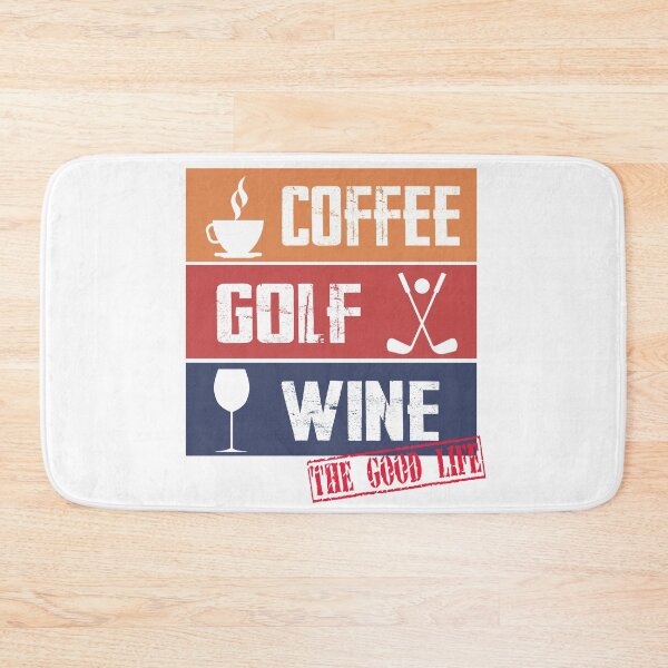 Item preview, Coffee Golf Wine designed and sold by RicaGraphic.