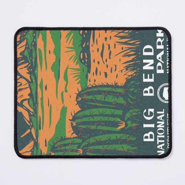 Item preview, Big Bend National Park Vintage WPA Poster designed and sold by JordanHolmes.