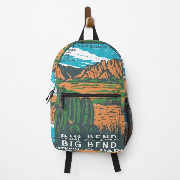 Item preview, Big Bend National Park Vintage WPA Poster designed and sold by JordanHolmes.