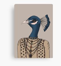 Indian Peacock Canvas Print