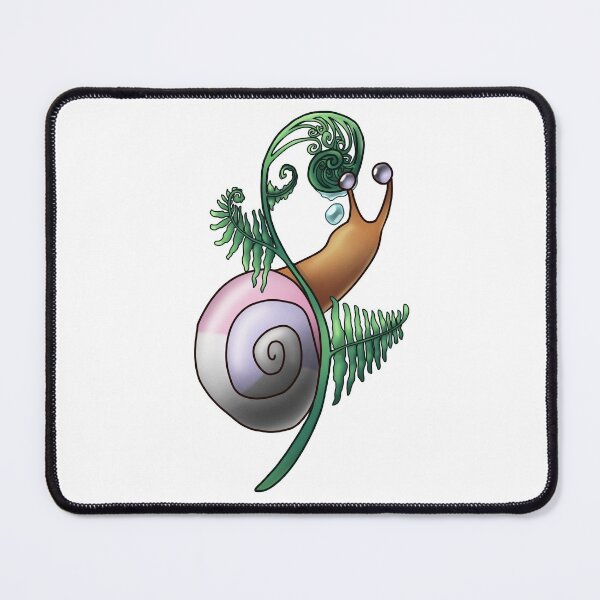 Item preview, Cupio Fern Pride Snail designed and sold by PrideSnails.