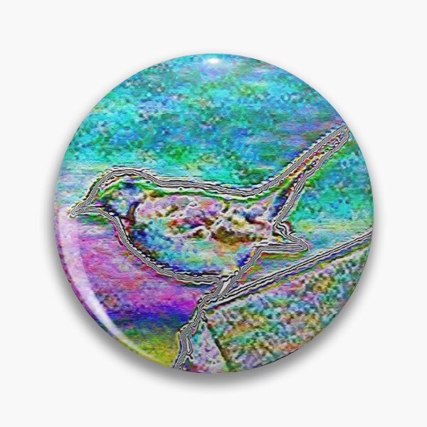 Item preview, Foiled Rooftop Bird designed and sold by kristalcurt.
