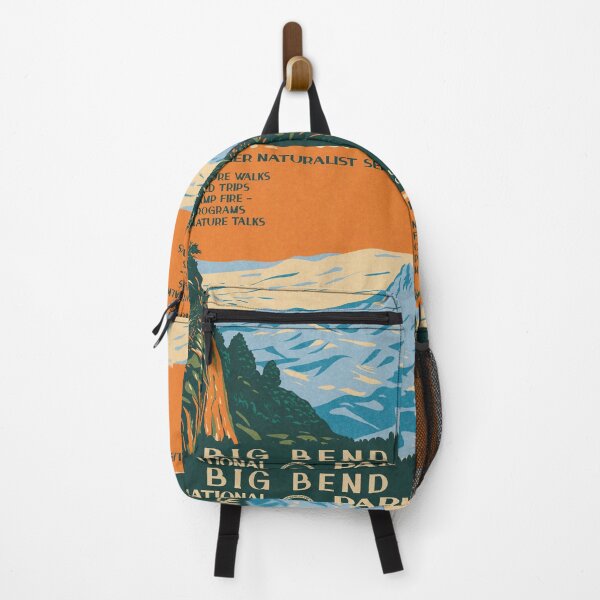 Item preview, Big Bend National Park Vintage WPA Poster Chihuahuan Landscape designed and sold by JordanHolmes.