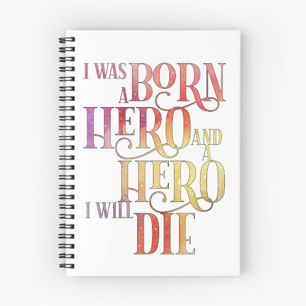Item preview, HTTYD-Inspired "I Was Born A Hero..." designed and sold by mulberrydragon.