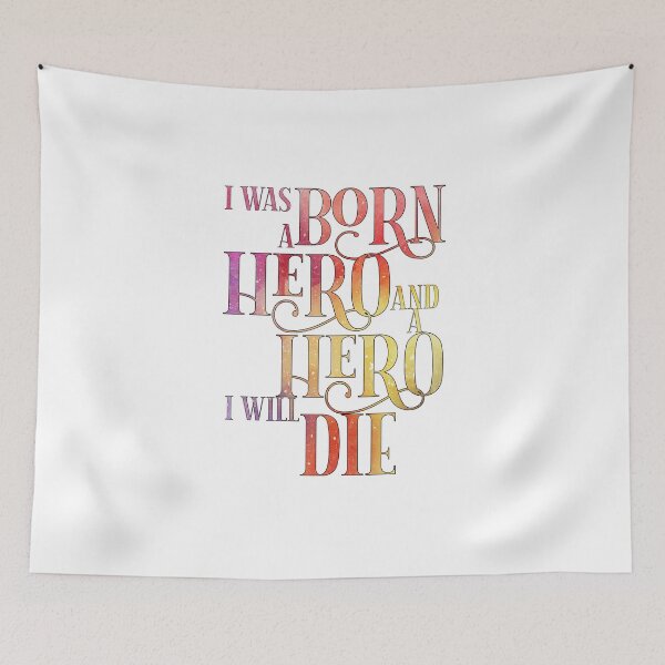 Item preview, HTTYD-Inspired "I Was Born A Hero..." designed and sold by mulberrydragon.