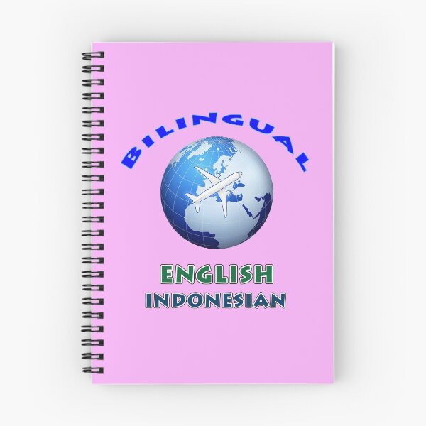 Artikelvorschau, Zweisprachiges Englisch Indonesisch entworfen und verkauft von janraydesigns.