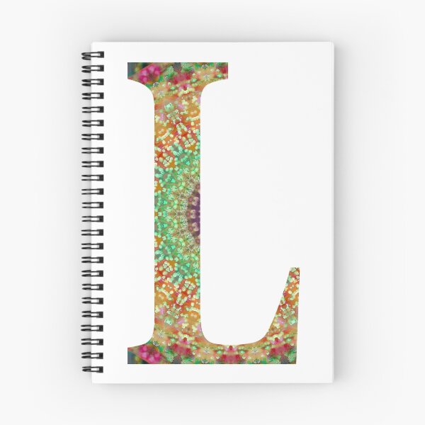 Item preview, Flower Mandala Initial L designed and sold by abirose30.