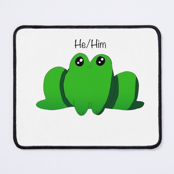 Item preview, He/Him Frog designed and sold by Nonbinaryfrog.
