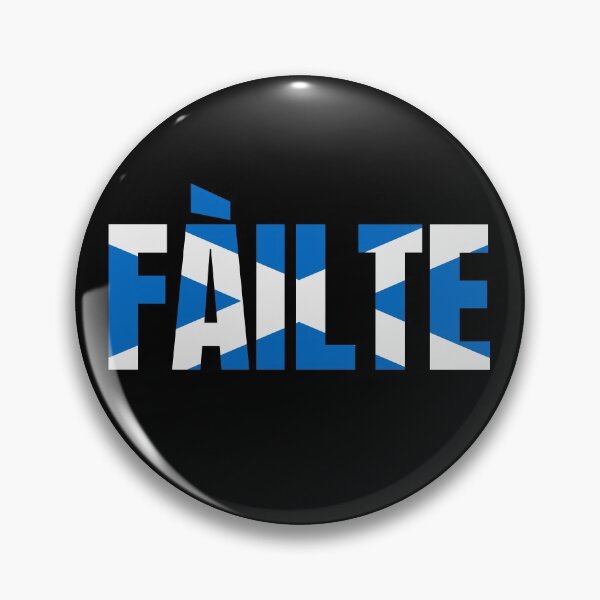 Item preview, Failte - Welcome - Saltire - Scottish Flag Blue - Gaidhlig designed and sold by Indy2tees.