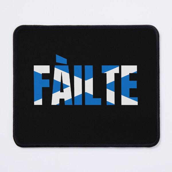 Item preview, Failte - Welcome - Saltire - Scottish Flag Blue - Gaidhlig designed and sold by Indy2tees.