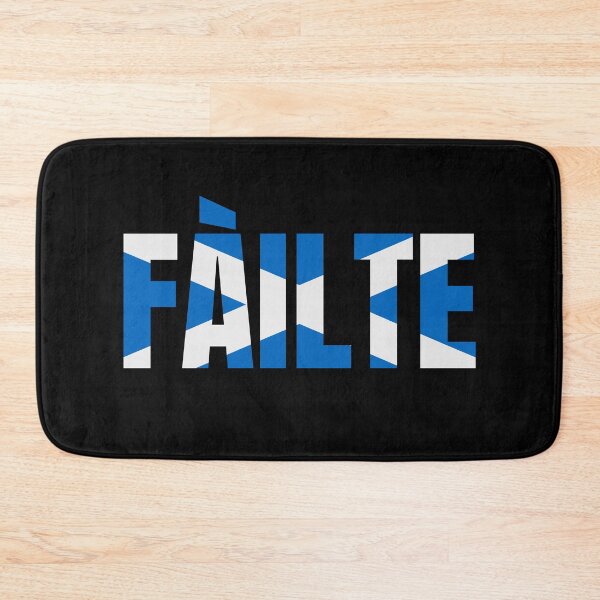Item preview, Failte - Welcome - Saltire - Scottish Flag Blue - Gaidhlig designed and sold by Indy2tees.