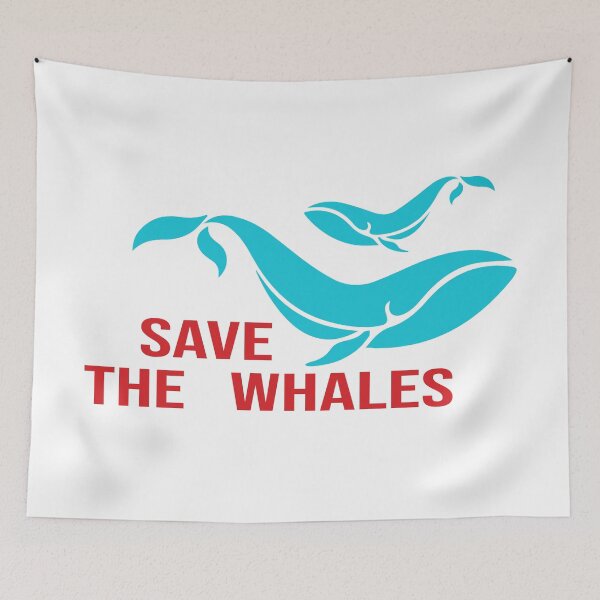 Item preview, Whale Hunting Protest / Save The Whales / Stop Whaling designed and sold by STOREMAAR.