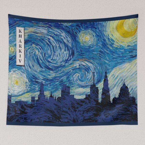 Item preview, Kharkiv Van Gogh Starry Night designed and sold by DFerraz.