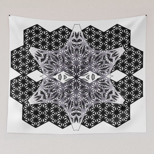 Item preview, asanoha sq designed and sold by silvercordchop.