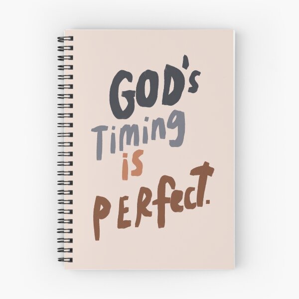 Item preview, "God's Timing is perfect." designed and sold by Paradise Of Colors.