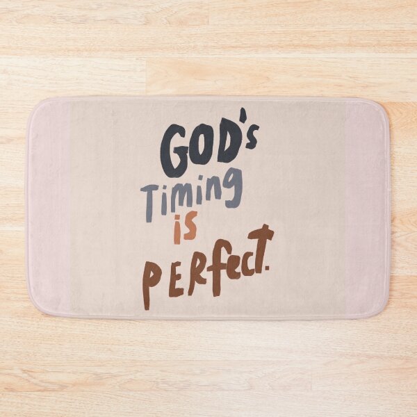 Item preview, "God's Timing is perfect." designed and sold by Paradise Of Colors.