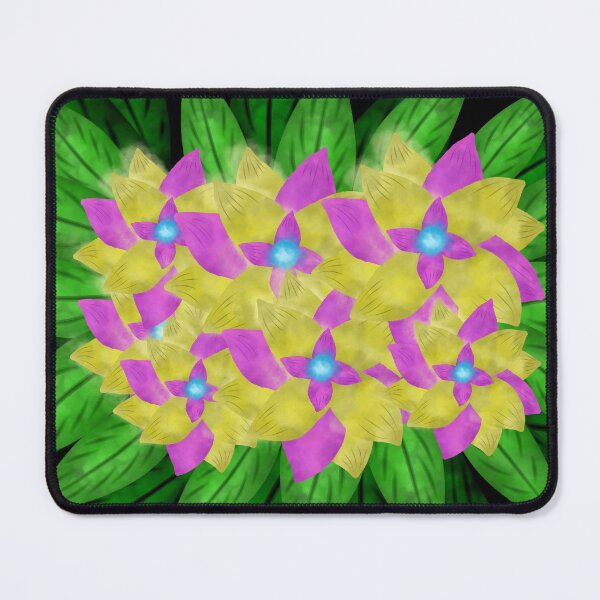 Item preview, Yellow flowers with leaves designed and sold by Midnightviera.