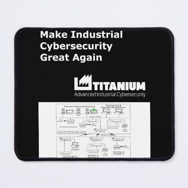 Item preview, Make Industrial Cybersecurity Great Again invader designed and sold by borjalanseros.