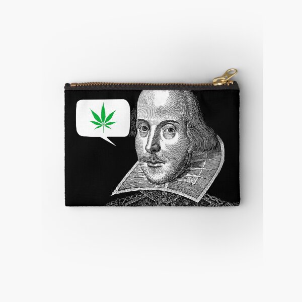 Item preview, Cannibis/Pot Leaf Shakespeare Thought Bubble Renaissance Fair Festival  designed and sold by Candlewood Museum & Gift Shoppe.
