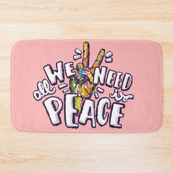 Item preview, We all need is peace designed and sold by Marie Young.