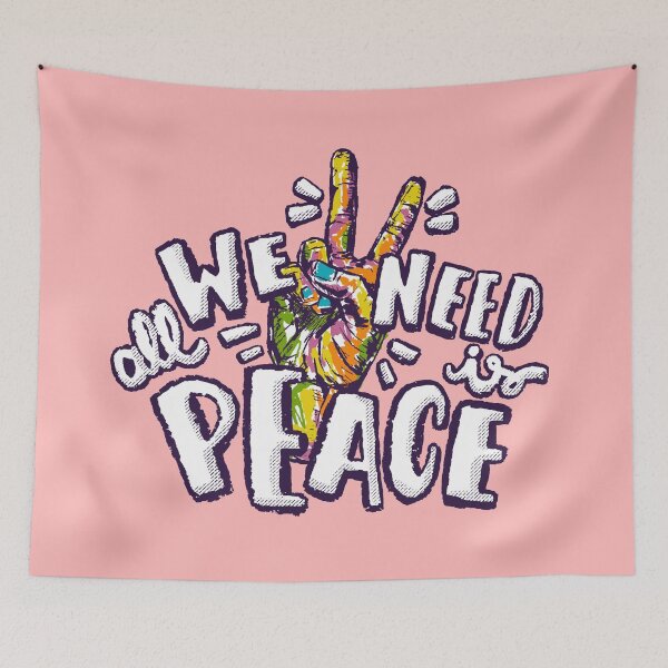 Item preview, We all need is peace designed and sold by Marie Young.