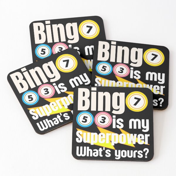Item preview, Bingo Is My Superpower What’s yours? - Crazy Bingo Lady - Best Play Bingo  designed and sold by Sonatablue.