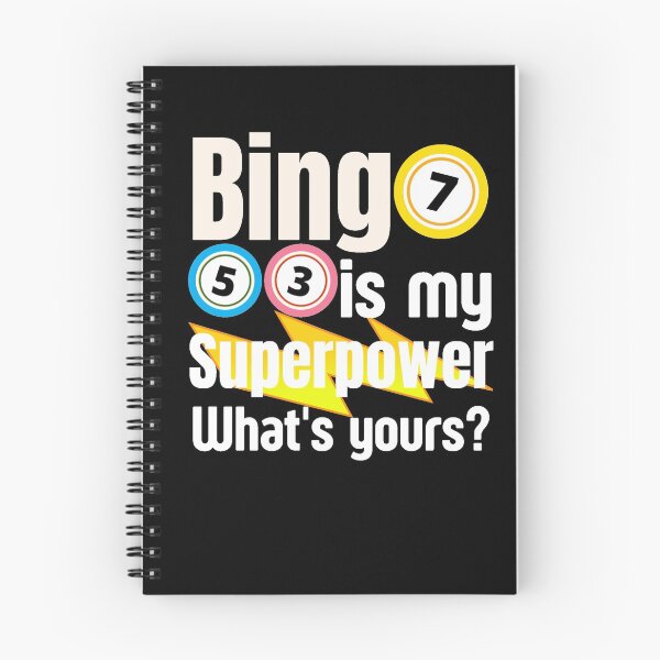 Item preview, Bingo Is My Superpower What’s yours? - Crazy Bingo Lady - Best Play Bingo  designed and sold by Sonatablue.