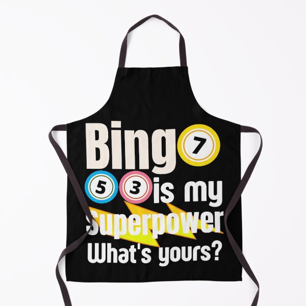 Item preview, Bingo Is My Superpower What’s yours? - Crazy Bingo Lady - Best Play Bingo designed and sold by Sonatablue.