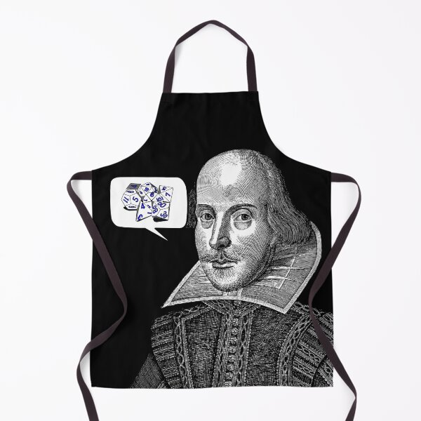 Item preview, Dungeons & Dragons Dice d20 Shakespeare Thought Bubble Renaissance Fair Festival  designed and sold by Candlewood Museum & Gift Shoppe.