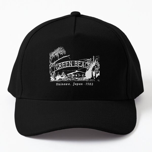 Green Beach Okinawa Japan 1983 (alternate background) Baseball Cap