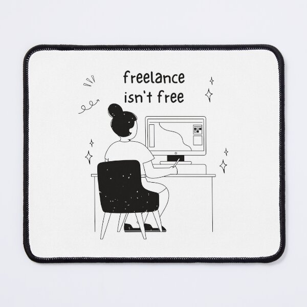 Item preview, freelance isn't free designed and sold by Ahmer Qureshi.