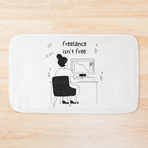Item preview, freelance isn't free designed and sold by Ahmer Qureshi.