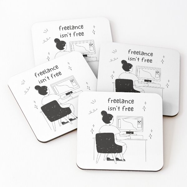 Item preview, freelance isn't free designed and sold by Ahmer Qureshi.