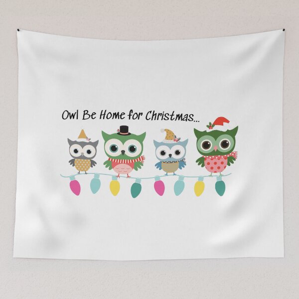 Item preview, Búho, estar en casa, por, navidad designed and sold by Zack Walz.