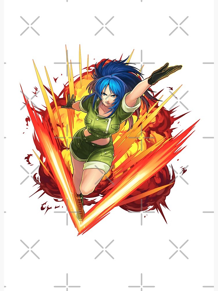 Orochi Leona Art - The King of Fighters '98: Ultimate Match Art