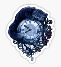Time in Wonderland Sticker