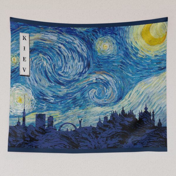 Item preview, Kiev Van Gogh Starry Night designed and sold by DFerraz.