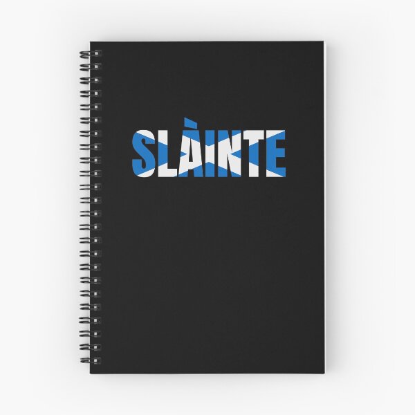 Item preview, Slainte - Health - Saltire - Scottish Flag Blue - Gaidhlig designed and sold by Indy2tees.