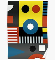 SPRACHE IM BAUHAUS Poster