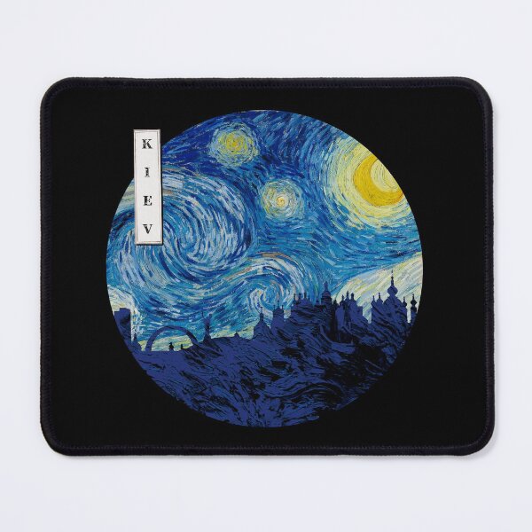 Item preview, Kiev Starry Night Van Gogh Circle designed and sold by DFerraz.