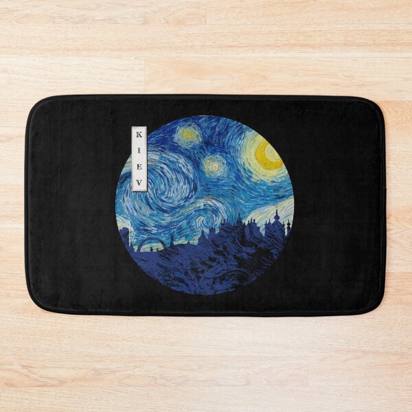 Item preview, Kiev Starry Night Van Gogh Circle designed and sold by DFerraz.