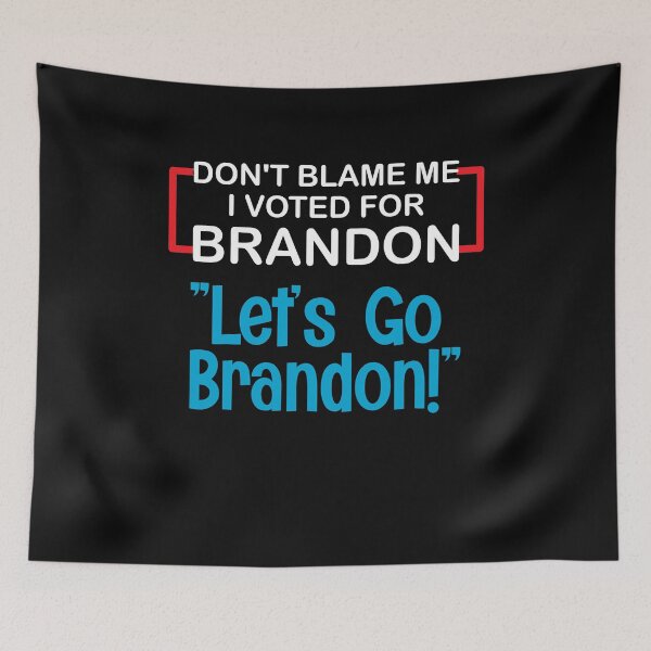 Item preview, Let's Go Brandon Conservative Anti Liberal Don't Blame Me  designed and sold by ittybittyowl.