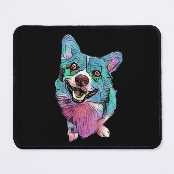 Item preview, Psychedelic Abstract Corgi designed and sold by LideArt.