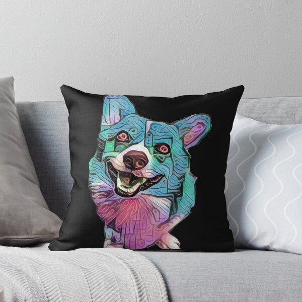 Item preview, Psychedelic Abstract Corgi designed and sold by LideArt.