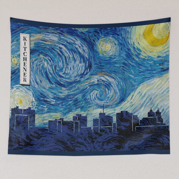 Item preview, Kitchener Van Gogh Starry Night designed and sold by DFerraz.